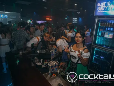 A professional photo of guests enjoying themselves at Cocktails Nightclub from our gallery.