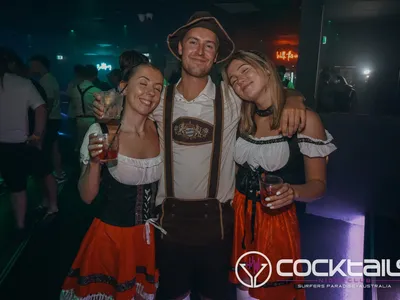 A professional photo of guests enjoying themselves at Cocktails Nightclub from our gallery.