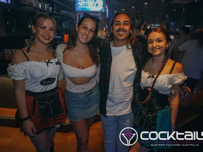 A professional photo of guests enjoying themselves at Cocktails Nightclub from our gallery.