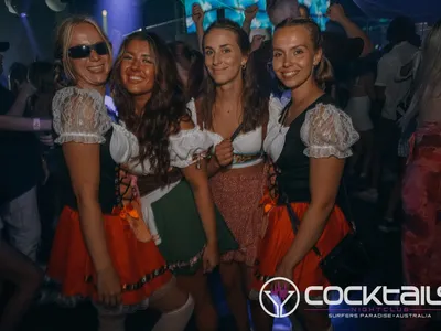 A professional photo of guests enjoying themselves at Cocktails Nightclub from our gallery.