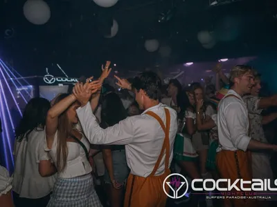 A professional photo of guests enjoying themselves at Cocktails Nightclub from our gallery.