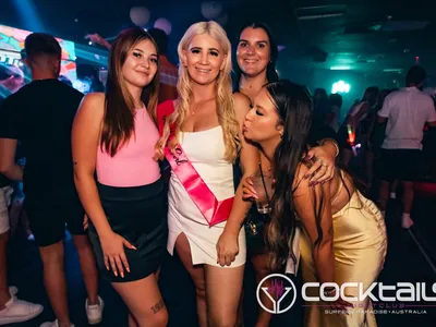 A professional photo of guests enjoying themselves at Cocktails Nightclub from our gallery.