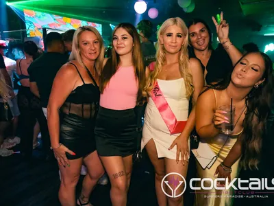 A professional photo of guests enjoying themselves at Cocktails Nightclub from our gallery.