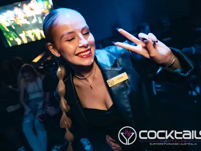 A professional photo of guests enjoying themselves at Cocktails Nightclub from our gallery.