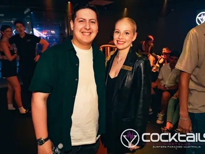 A professional photo of guests enjoying themselves at Cocktails Nightclub from our gallery.