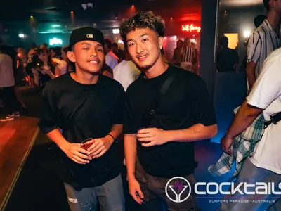 A professional photo of guests enjoying themselves at Cocktails Nightclub from our gallery.