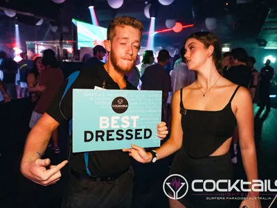 A professional photo of guests enjoying themselves at Cocktails Nightclub from our gallery.