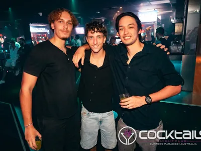 A professional photo of guests enjoying themselves at Cocktails Nightclub from our gallery.