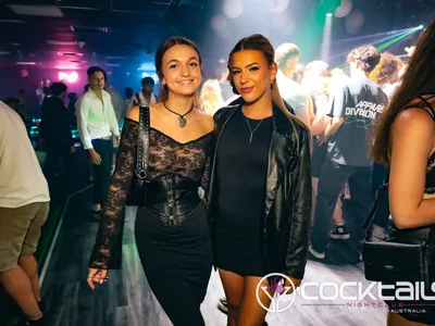 A professional photo of guests enjoying themselves at Cocktails Nightclub from our gallery.