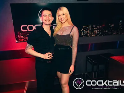 A professional photo of guests enjoying themselves at Cocktails Nightclub from our gallery.