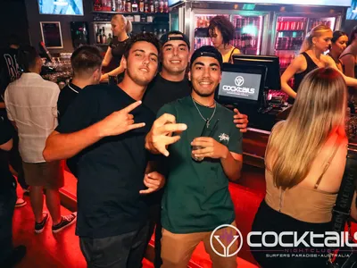 A professional photo of guests enjoying themselves at Cocktails Nightclub from our gallery.