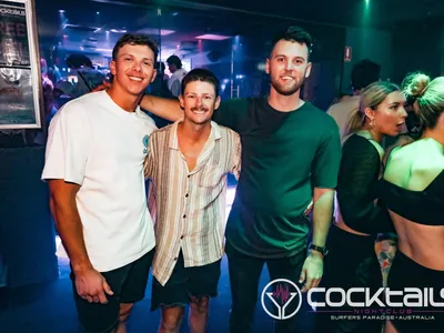 A professional photo of guests enjoying themselves at Cocktails Nightclub from our gallery.