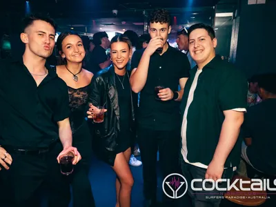 A professional photo of guests enjoying themselves at Cocktails Nightclub from our gallery.