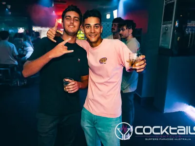 A professional photo of guests enjoying themselves at Cocktails Nightclub from our gallery.