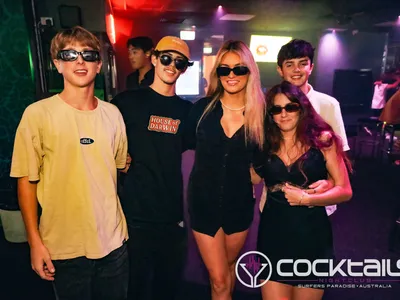 A professional photo of guests enjoying themselves at Cocktails Nightclub from our gallery.