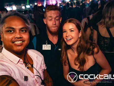 A professional photo of guests enjoying themselves at Cocktails Nightclub from our gallery.