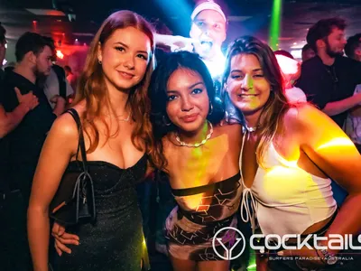 A professional photo of guests enjoying themselves at Cocktails Nightclub from our gallery.