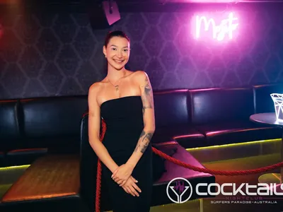 A professional photo of guests enjoying themselves at Cocktails Nightclub from our gallery.