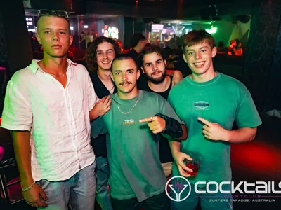 A professional photo of guests enjoying themselves at Cocktails Nightclub from our gallery.