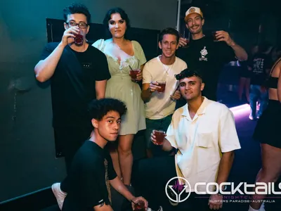 A professional photo of guests enjoying themselves at Cocktails Nightclub from our gallery.