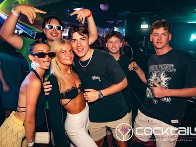 A professional photo of guests enjoying themselves at Cocktails Nightclub from our gallery.