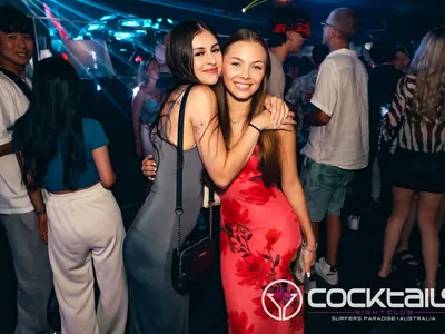 A professional photo of guests enjoying themselves at Cocktails Nightclub from our gallery.