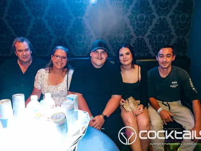 A professional photo of guests enjoying themselves at Cocktails Nightclub from our gallery.