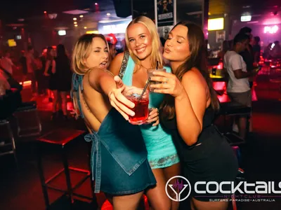 A professional photo of guests enjoying themselves at Cocktails Nightclub from our gallery.