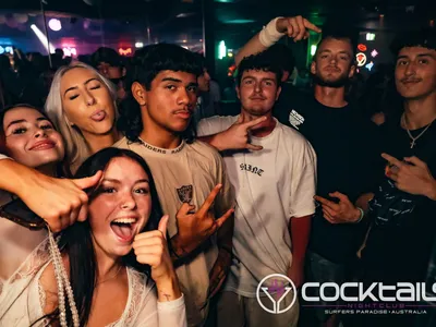 A professional photo of guests enjoying themselves at Cocktails Nightclub from our gallery.