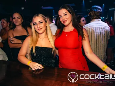 A professional photo of guests enjoying themselves at Cocktails Nightclub from our gallery.