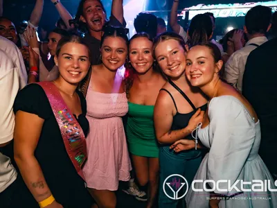 A professional photo of guests enjoying themselves at Cocktails Nightclub from our gallery.