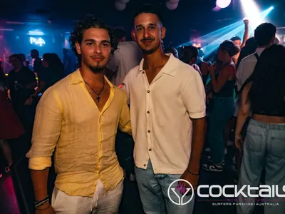 A professional photo of guests enjoying themselves at Cocktails Nightclub from our gallery.