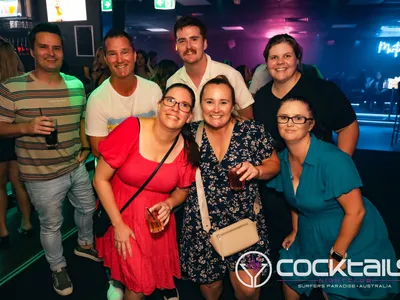 A professional photo of guests enjoying themselves at Cocktails Nightclub from our gallery.