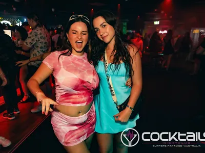 A professional photo of guests enjoying themselves at Cocktails Nightclub from our gallery.