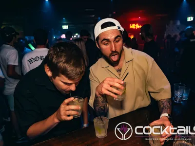 A professional photo of guests enjoying themselves at Cocktails Nightclub from our gallery.