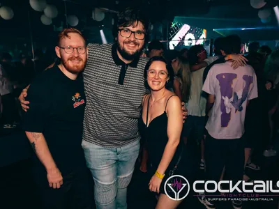 A professional photo of guests enjoying themselves at Cocktails Nightclub from our gallery.