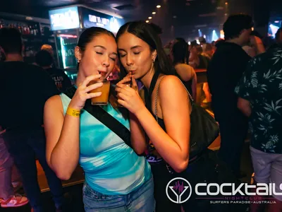 A professional photo of guests enjoying themselves at Cocktails Nightclub from our gallery.