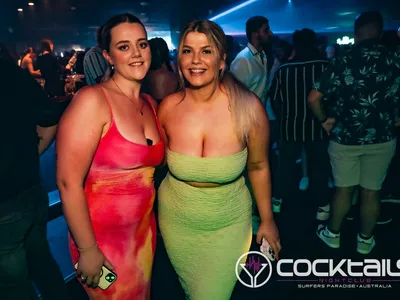 A professional photo of guests enjoying themselves at Cocktails Nightclub from our gallery.