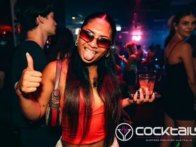 A professional photo of guests enjoying themselves at Cocktails Nightclub from our gallery.