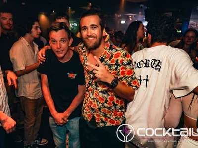 A professional photo of guests enjoying themselves at Cocktails Nightclub from our gallery.