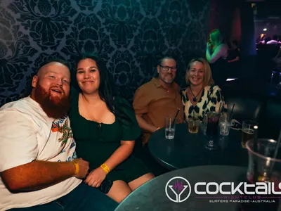 A professional photo of guests enjoying themselves at Cocktails Nightclub from our gallery.