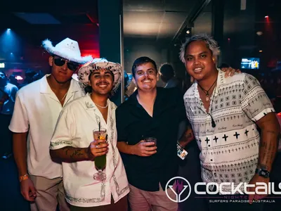 A professional photo of guests enjoying themselves at Cocktails Nightclub from our gallery.