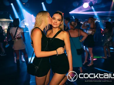 A professional photo of guests enjoying themselves at Cocktails Nightclub from our gallery.