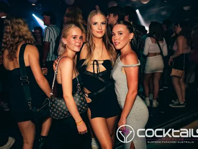 A professional photo of guests enjoying themselves at Cocktails Nightclub from our gallery.