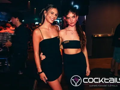 A professional photo of guests enjoying themselves at Cocktails Nightclub from our gallery.