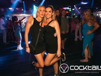 A professional photo of guests enjoying themselves at Cocktails Nightclub from our gallery.