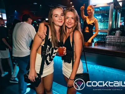 A professional photo of guests enjoying themselves at Cocktails Nightclub from our gallery.