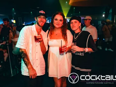 A professional photo of guests enjoying themselves at Cocktails Nightclub from our gallery.