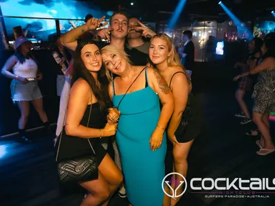 A professional photo of guests enjoying themselves at Cocktails Nightclub from our gallery.