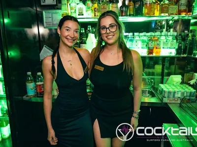 A professional photo of guests enjoying themselves at Cocktails Nightclub from our gallery.